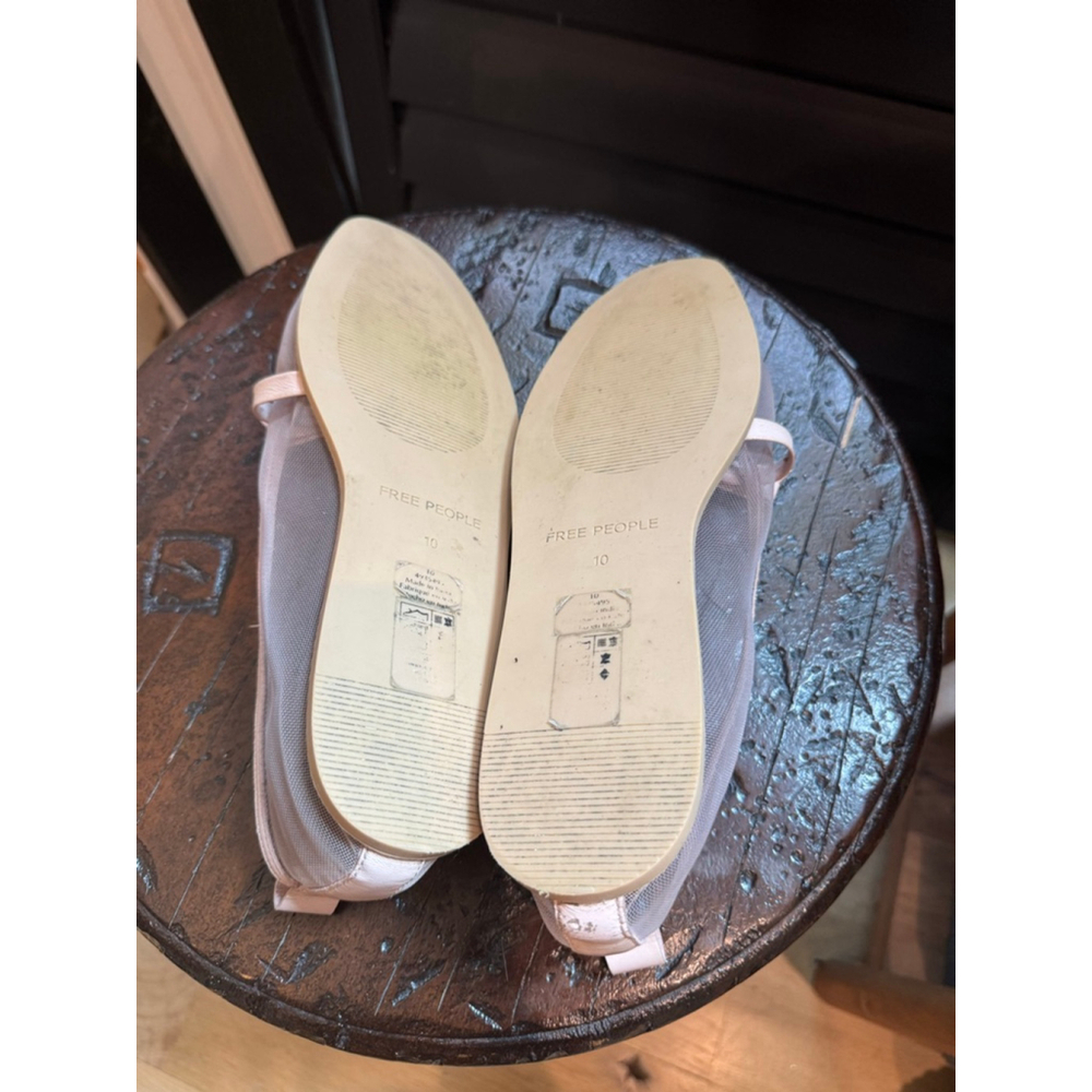 Women's Free People Ballet Flats Size 10 Pink - Picture 4 of 7